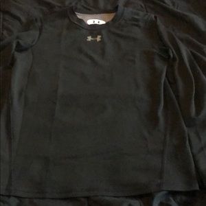 Boys black Under Armour shirt
